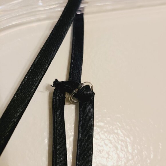 Victoria's Secret Gold | Women's Black Vintage Lace Chemise Top (Size Medium) - Picture 9 of 14